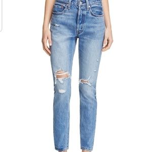 Levi's 501s with buttonfly